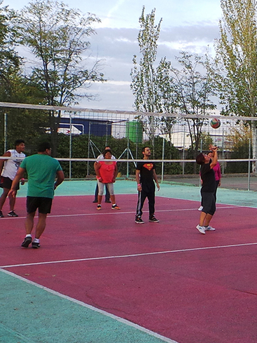 Zonas Deportiva: Fútbol, Voleyball, Tenis, Baloncesto, etc...